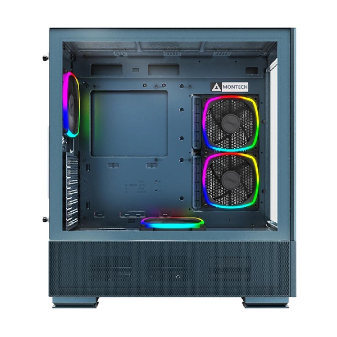 Montech PC Gehuse Sky Two Midi-башня Blau 18590₽