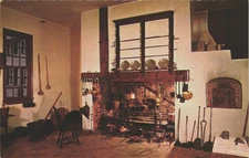 Colonial Kitchen Cooking Fireplace George Washington's Mount Vernon Estate VA