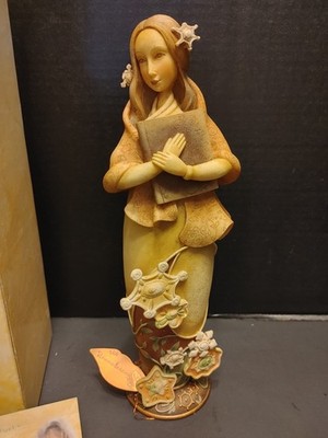 Blooming Wild Figurine by Karen Hahn Enesco 2004 REMEMBER ALWAYS