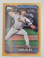 2024 Topps Update - Ryan Helsley - #US263 - Gold Rainbow Foil
