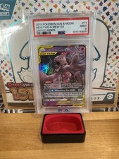 MEWTWO & MEW GX POKEMON SUN & MOON UNIFIED MINDS TAG TEAM FA HOLO 71/236 PSA 9 on eBay