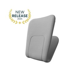 Ready Rocker Portable Back Support Rocking Cushion Chair Lounger Gray Youth