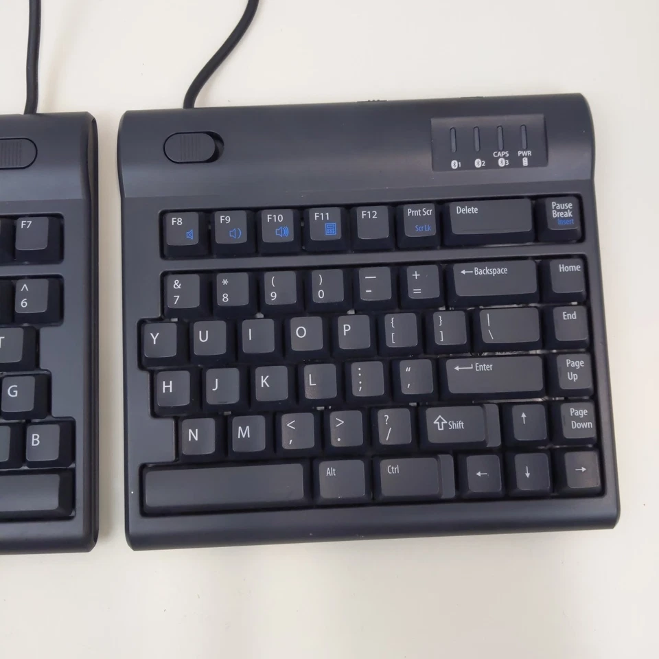 Kinesis Freestyle2 Blue Ergonomic Split Bluetooth Keyboard Model KB800PB-BT PC - Image 3 of 4