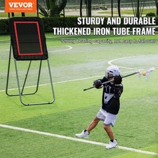 New Folding Lacrosse Rebounder New Backyard, 3x4 Ft Volleyball Bounce Back Net,