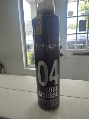 Hair Mousse Foam Salerm #4 Curls Mousse Extra strong  Hold Curl Mousse 