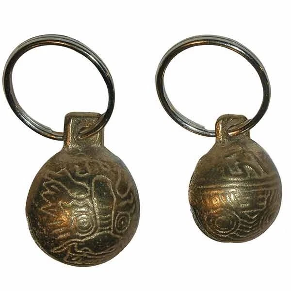 AKAH Ortungsglöckchen Hund Jagdhund Drückjagd Stöbern Buschieren aus Messing 2 Größen