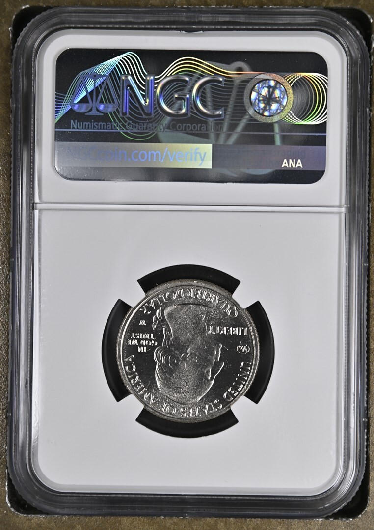 2020-W 'V75' Quarter, Tallgrass Prairie Preserve, NGC MS 66, WWII