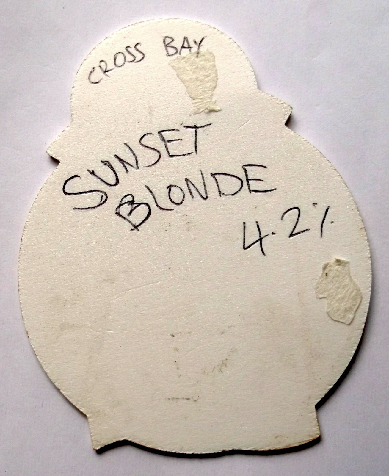 Beer Pump Clip Badge Sunset Blonde Cross Bay Brewery Morecambe BP340 eBay