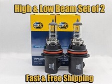 High & Low Beam Headlight Bulb For Ford F-150 1992-2003 Set of 2