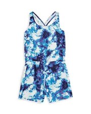 The North Face Girls' Class V Tie Dye Print Romper NF0A7QJX5U8 MSRP 55 NWT