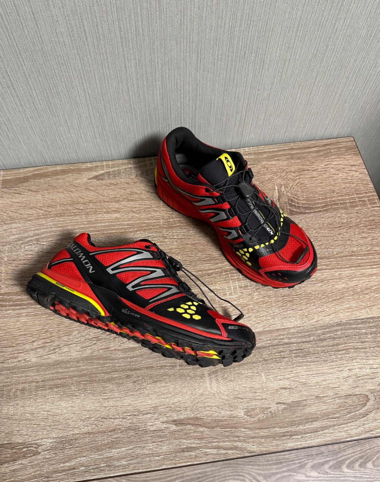 🇺🇸 Y2K Salomon XR Cross Max 1 Hiking Shoes Sneakers size EUR 40 2/3 UK7 US 7.5