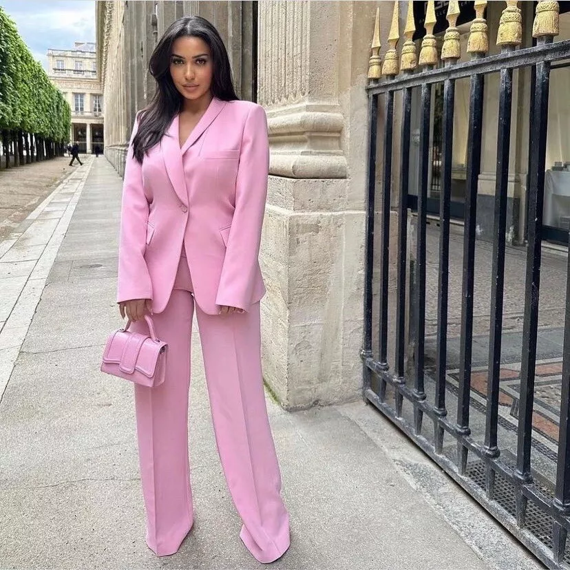 Pink suit zara new arrivals