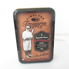 '04 DONRUSS TIMELESS TREASURES BABE RUTH MLB BASEBALL EMPTY TIN BOX/CAN