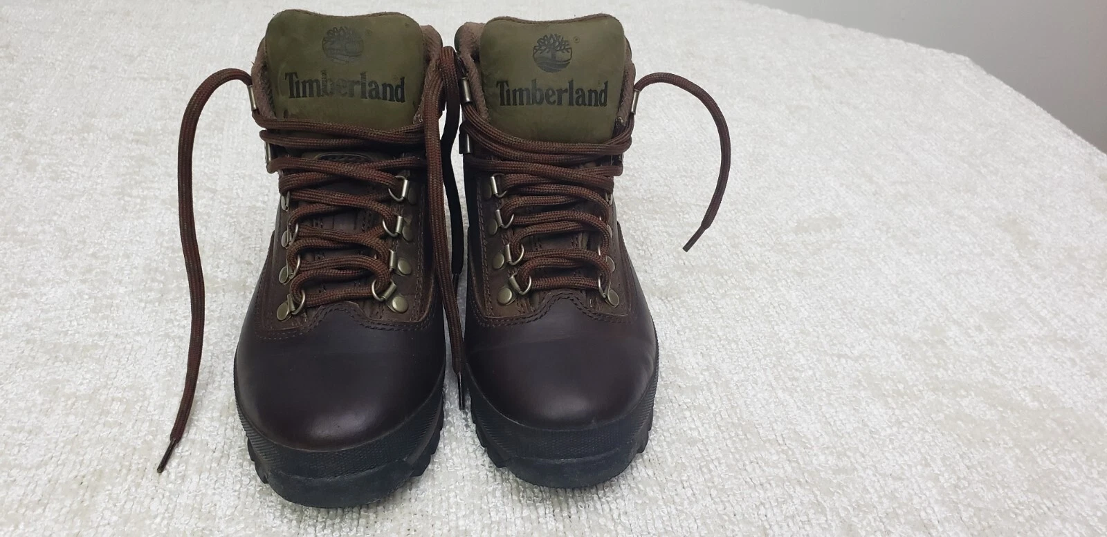 Stivaletti da trekking Timberland Euro Hiker 95310 marroni in pelle taglia 7 5