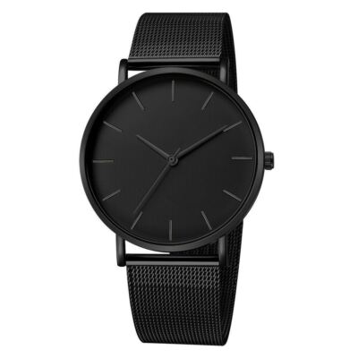 Analoge Quarz-Armbanduhr-Edelstahl-Männer FRauen Relogio Masculino beiläufig