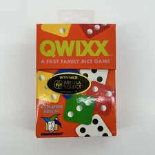 Qwixx Fast Family Dice Game Gamewright Roll & Write New