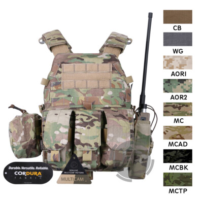 plate carrier radio pouch