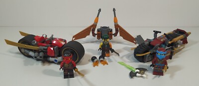 LEGO NINJAGO - Ninja-Bike Jagd - 70600 - Komplett
