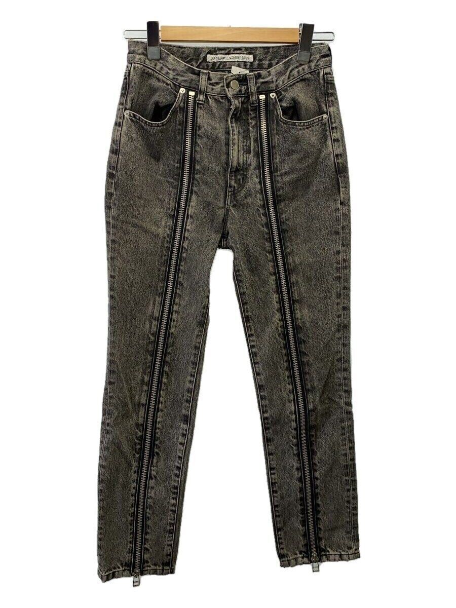 JOHN LAWRENCE SULLIVAN OTHER 19SS DENIM ZIPPED PANT BOTTOM JOHN LAWRENCE SULLIVAN OTHER 19SS DENIM ZIPPED PANT BOTTOM