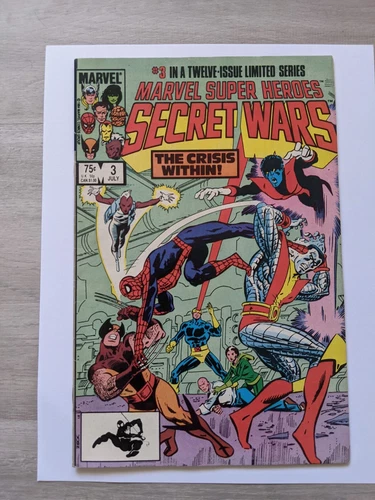 Marvel Super Heroes SECRET WARS #3 1st appearance Titania, Volcana 1984