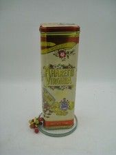 Amaretti Virginia Biscuit Tall Container Tin Sassello Italy