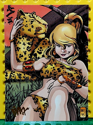 JULIE from The MAXX card #50 Art by PAUL SMITH 1996 Wildstorm/Image Comics