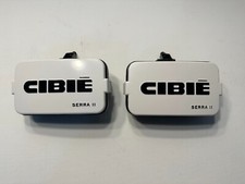 Pair Of New Cibie Fog Lamp Light Assembly Clear Lens With Covers