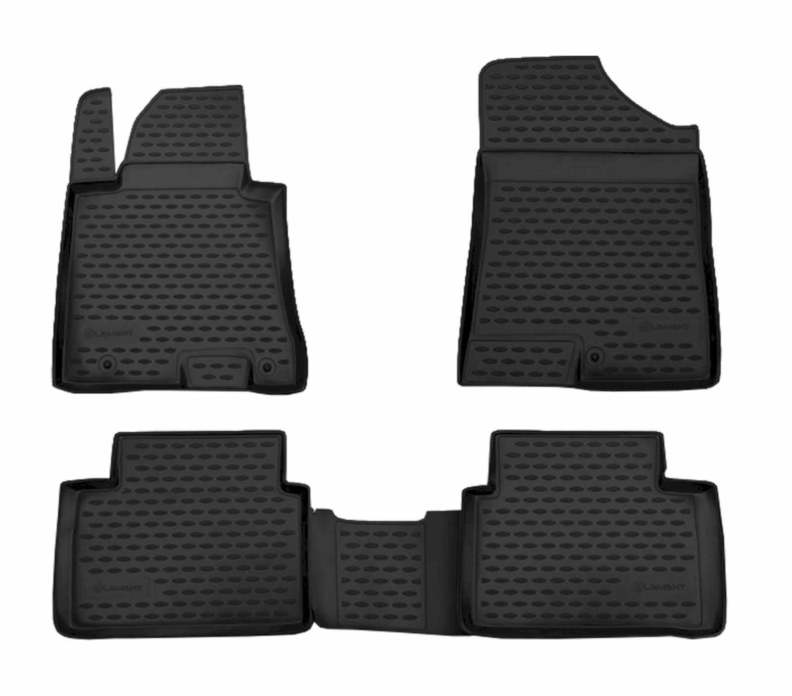 Tapis de sol caoutchouc anti-boue Hyundai i30 bords hauts