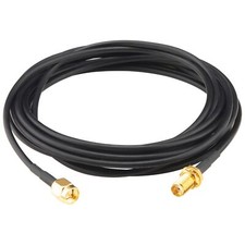 SMA WiFi Antenna Cable 9.84Ft SMA Male to SMA Female Bulkhead Mount RG174 Cab...