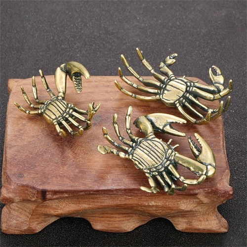 Lot De 4 Mini Sculptures Libellule En Laiton – Style Vintage – Dimensions 51 Mm – Décoration Bureau, Maison, DIY