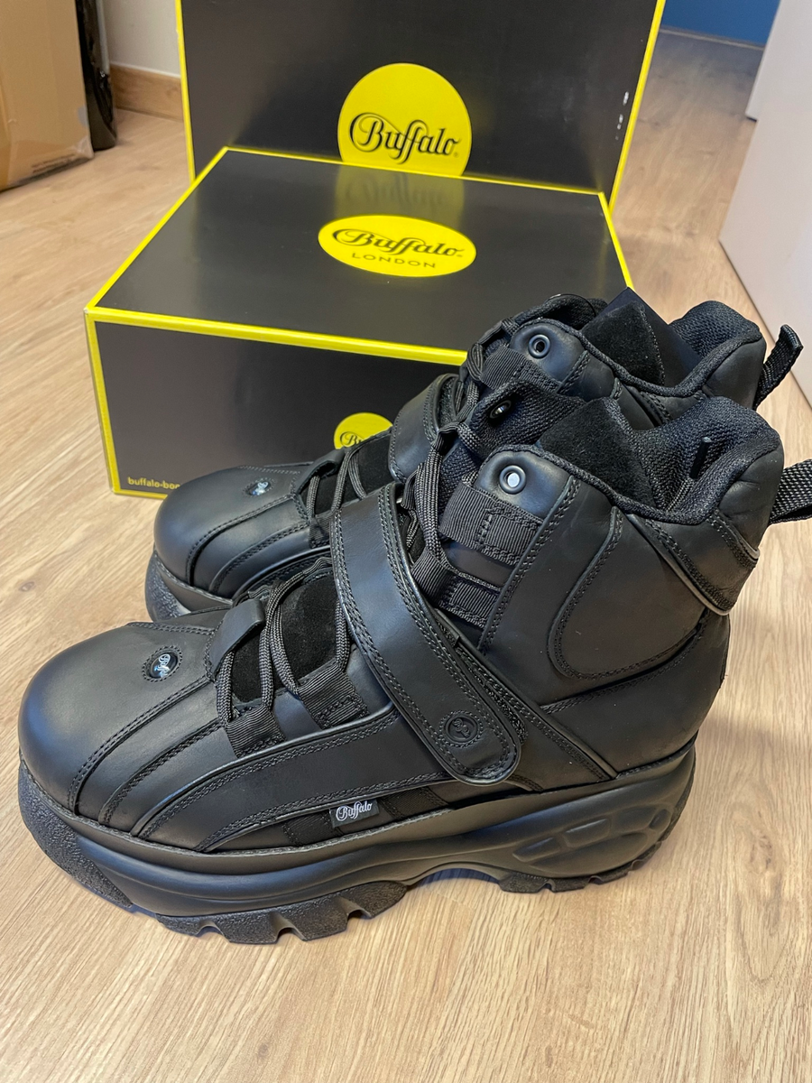 Buffalo London 1348-14 2.0 black black for men - NEW - sizes Buffalo London 1348-14 2.0 black black for men - NEW - sizes