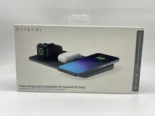 SATECHI Trio Wireless Charger With Magnetic Pad