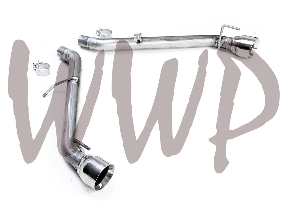 Sistema de escape trasero de eje silenciador de acero inoxidable para Chevy Camaro 16-21 3,6 L V6 Foto 2 de 2