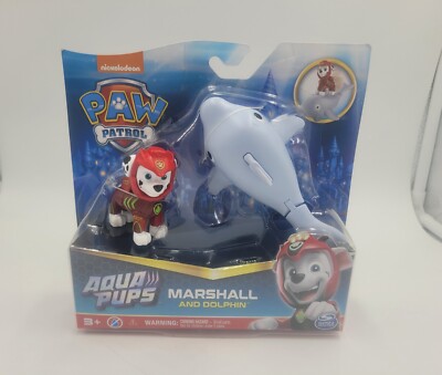 Nickelodeon Paw Patrol Aqua Pup MARSHALL AND DOLPHIN
