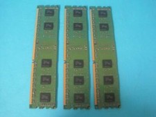 LOT OF 3 KINGSTON KVR1333D3S8R9S/2GHB DDR3 DIMM 2GB 1333MHz MEMORY RAM 1.5V KVR
