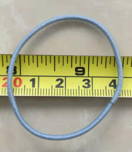 F19 Small head rope gray mini tie hair Female rubber band Hair rope prrrrrrrrrrr - Photo 1 sur 2