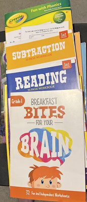 Fun w/Phonics Crayola. Basic Skill Activity Bo & Cleaver factoryWorkbook 4 Books