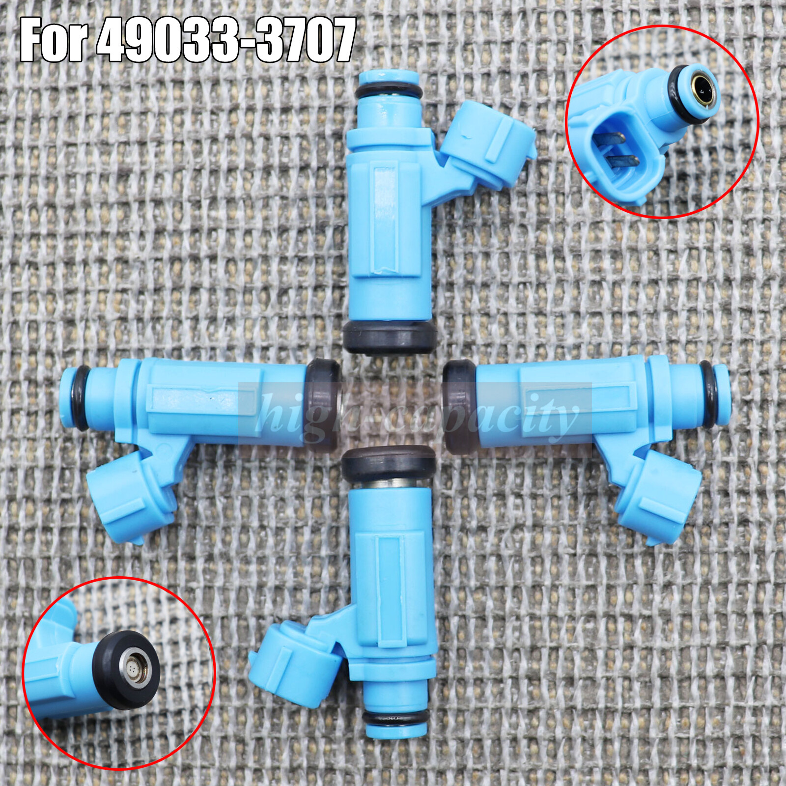 4x Fuel Injectors For Kawasaki JET SKI STX 12F STX 15F ULTRA LX STX 160