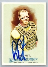 Ryan Doumit 2010 Allen & Ginter #313 Signed IP (In Person) Auto Autograph