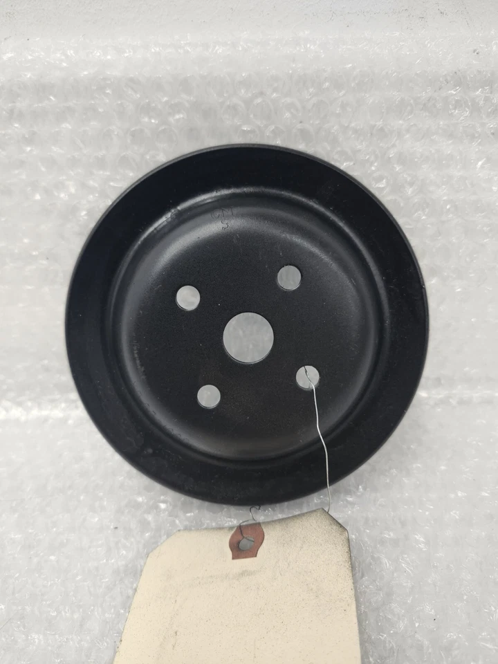 C3 Corvette 1971-81 bomba de agua polea de aire smog ranura profunda única GM 3991425 BX Foto 4 de 4