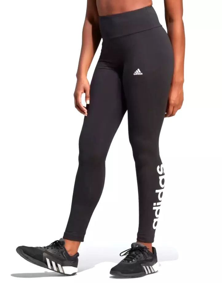 NEW ADIDAS WOMEN'S ORIGINALS HIGH WAISTED LOGO LEGGINGS ~ SIZE MEDIUM  #GL0633