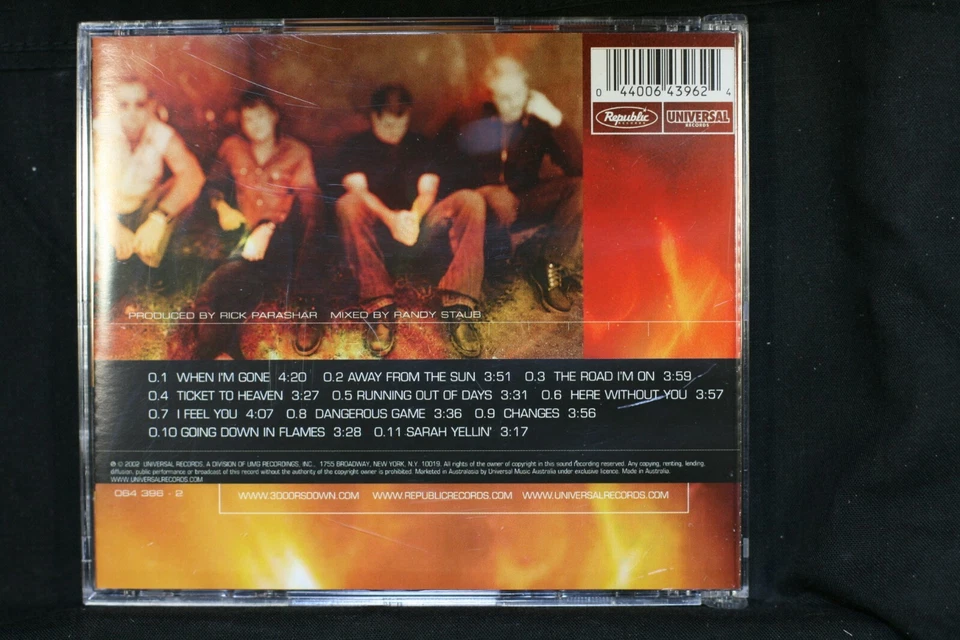 3 Doors Down – Away From The Sun - CD (C1064) - Image 4 of 4