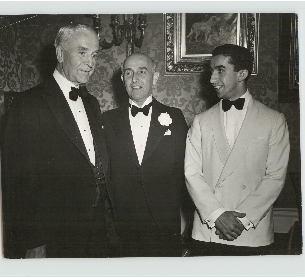 PERU Manuel PRADO Washington DC Reception Political 1960s