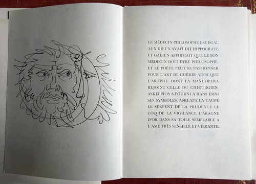 PAUL VALÉRY, ERNI — RÉFLEXIONS SIMPLES SUR LE CORPS — FAC-SIMILE SP — EAD — 1968 - Picture 7 of 12