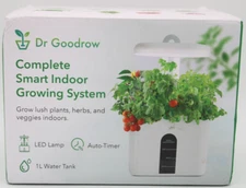 Complete Smart Indoor Growing System 4 Plant Sites New in Open Box Dr Goodrow