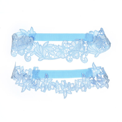 2pcs Wedding Garter Set Lace Garters Belt Bride Women Garter Gift