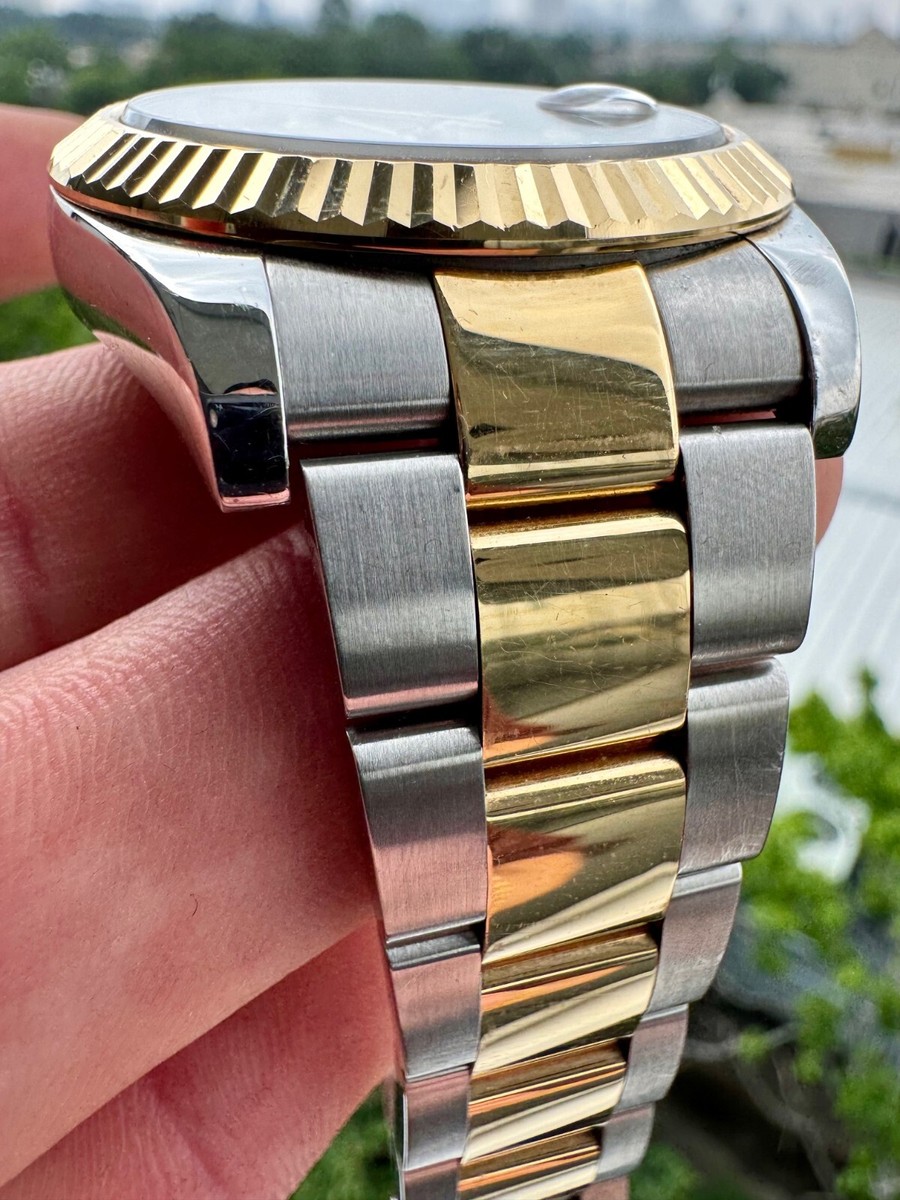 Rolex Datejust 116333 Gold and Silver Oyster Bracelet with