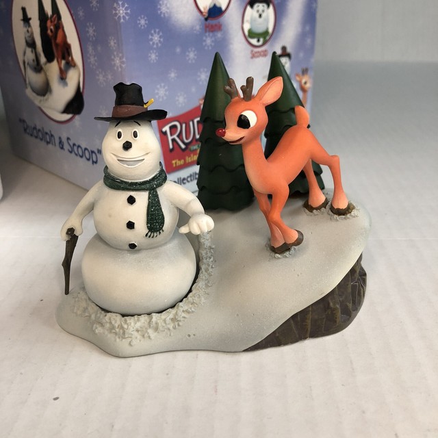 2001 Rudolph and Scoop Collectible 