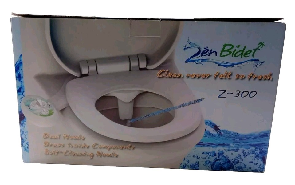 New ZEN Cold Water Bidet Z300 Dual Adjustable Nozzle Brass Inside