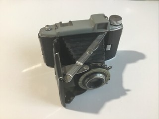 vintage kodak tourist folding camera Untested.